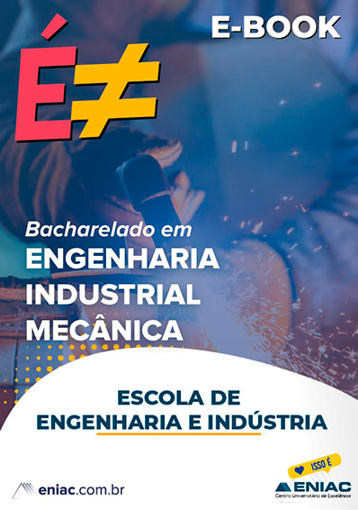 Capa do EBOOK de Engenharia Industrial Mecânica