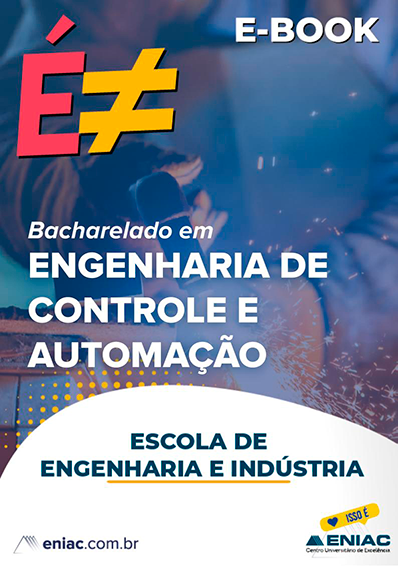 Capa do EBOOK de Engenharia de Controle e Automação