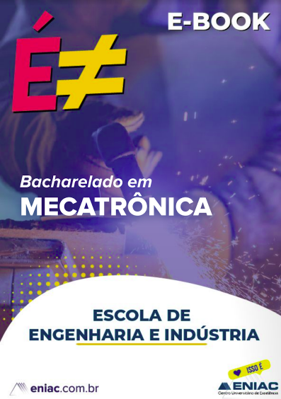 Capa do EBOOK de Mecatrônica